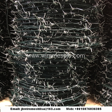 PVC Coated And Galvanized Barbed Wire